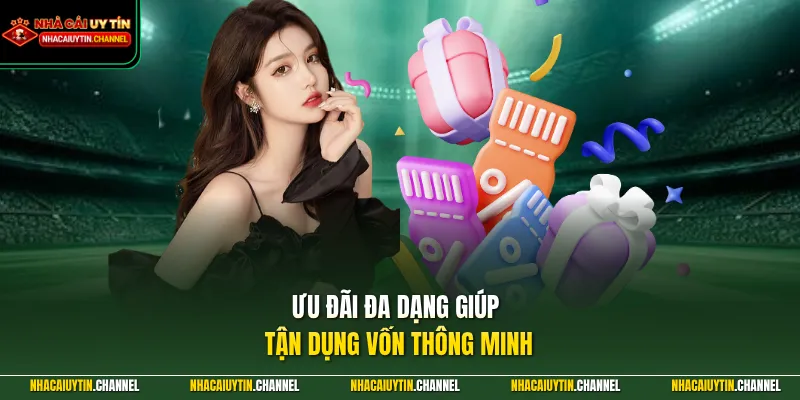 Ưu đãi đa dạng giúp tận dụng vốn thông minh